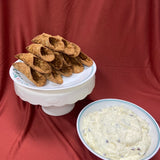 12 Large Shells & Quart of Cream (Chocolate Chips on side)